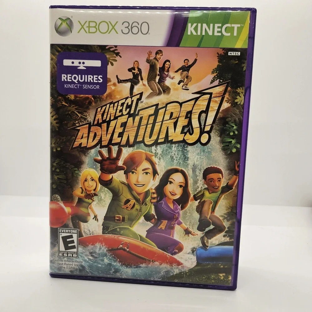 Kinect Adventures! (Xbox 360) Kinect Required Complete‎ CIB